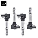 4 PCS Ignition Coil 036905715F 036905100A for Audi A1 A2 A3 Volkswagen Beetle Bora EOS Golf IV V VI Jetta III IV Polo Scirocco 1.2 1.4 1.6 TFSI 1998-2018