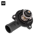 Engine Coolant Thermostat 059121111N 059121111L for Audi A4 B8 A5 Q7 3.0T 2006-2015 Touareg 3.0T V6 06-18 Phaeton 07-16