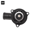 Engine Coolant Thermostat 059121111N 059121111L for Audi A4 B8 A5 Q7 3.0T 2006-2015 Touareg 3.0T V6 06-18 Phaeton 07-16