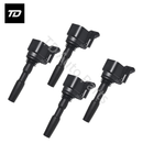 4 PCS Ignition Coil 06H905110H 06H905110L for Audi A3 A4 A5 A6 A7 Q5 Q7 Q8 TT VW Beetle Golf Passat Tiguan Touareg EA88 1.8 2.0
