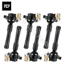 6 PCS Ignition Coil UF300 UF354 12131703227 for BMW 323I 323IS 325CI 330I 330XI 328I 328IS 525i 528I 740I 750IL 840CI 850CI
