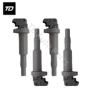 4 PCS Ignition Coil 12130148594 12130390064 for BMW 125i 335i 535i 640i X3 X5 3.0L