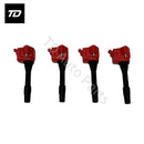 High Performance Ignition Coil 4PCS Set For 2017-2019 BMW 740e 740Le 2020-2023 BMW M235i 2.0L 12138615991