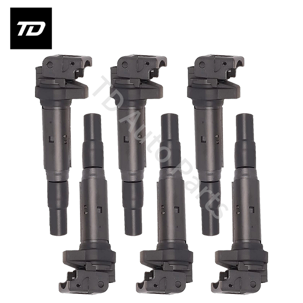 6 PCS Ignition Coil 12138657273 for BMW 135i 335i 335is 335xi 535i 535xi 740i 740Li X6 Z4 07-14 3.0L