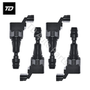 4 PCS Ignition Coil for Chevrolet Equinox 2010-2017 Malibu 2008-2014 GMC Terrain 2010-2017 Buick Verano 2012-2017 2.0L 2.2L 2.4L L4
