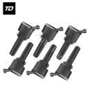 6 PCS Ignition Coil 12496574 12612369 UF-497 for Chevy Colorado Trailblazer EXT 2006-2012 / for GMC Canyon Envoy XL 2007-2012