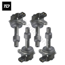 4 PCS Ignition Coil 5C1317 C724 CUF365 1275602 for Volvo 2000-2004 S40 V40 1.9L L4