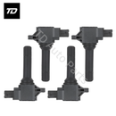 4 PCS Ignition Coil 22433-AA700 UF774 for 2015-2016 Scion FR-S 2015-2020 Subaru BRZ 2016-2017 Crosstrek 2017-2018 Forester 2015-2019 Legacy Outback WRX 2015 XV Crosstrek 2017-2020 Toyota 86