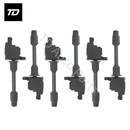 6 PCS Ignition Coil 22448-2Y001 for NISSAN MAXIMA CEFIRO 2.0 3.0 99-03 INFINITI I30 I35 3.0L 97-01