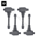 4 PCS Ignition Coil Set 22448-ED000 22448-JA00A for Nissan Versa Sentra Cube NV200 Rogue Altima Pathfinder Infiniti QX60 FX50 M56
