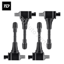4 PCS Ignition Coil for Nissan 2007-2009 350Z Altima Pathfinder Quest Maxima Infiniti 2008-2012 EX35 G25 M35 G35 QX60 V6 3.5L