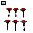 High Performance Ignition Coil 6PCS Set For Nissan R35 GT-R 3.8L VR38DETT NISMO 22448-JF00B