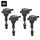 Bobina de encendido (4 unidades) para Hyundai Elantra, Kona, Sonata, Kia Forte, Optima 2L, UF816, 273002E601