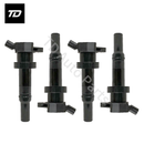 4 PCS Ignition Coil 27301-03110 27301-04000 for Kia Picanto TA JA 1.2L Rio Stonic YB 1.4L B3LA F3LA F3LB G3LA Engine 2011-2019