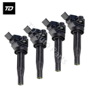 4 PCS Ignition Coil 27301-04110 0986221103 for Hyundai I20 I30 KONA 2014 2015 2016