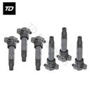 6 PCS Ignition Coil 27301-3C000 for Hyundai Kia Azera Entourage Santa Fe Sonata Veracruz Optima Sedona 2.4L 3.3L 3.5L 3.8L V6 2006-2008
