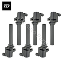 6 PCS Ignition Coil for Ford Escape 01-08 Freestyle 05-07 Taurus 99-04 Mazda Tribute 01-11 Mercury Mariner