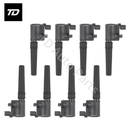 8 PCS Ignition Coil 2W4Z12029BD DG509 DG515 for ford Lincoln Jaguar Thun Derbird LS S-Type 3.9L 4.0L 4.2L V8