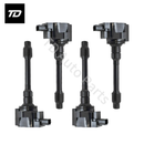 4 PCS Ignition Coil 30520-5R0-013 for Honda Civic 16-19 2.0L / 15-19 1.5L