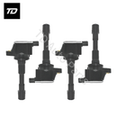 4 PCS Ignition Coil 30520-RBJ-003 for HONDA CIVIC IX INSIGHT JAZZ III FIT ACURA ILX 1.3 1.5 Hybrid LEA2 LDA3 2009-