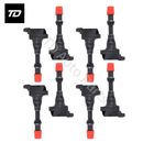 Juego de 8 bobinas de encendido para Honda Civic Hybrid 1.3L (2003-2005), UF374, C1408, 5C1405, 30521-PWA-003