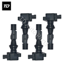 4 PCS Ignition Coil 6M8G-12A366 L3G2-18-100A for Mazda Mazda 3 6 CX-7 MX-5 Miata 2.0L 2.3L 2.5L