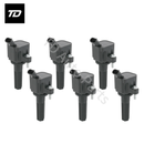 Bobina de encendido (6 unidades) para Buick Rainier, Chevy Colorado, GMC Canyon, Envoy UF497 8125965470