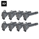 8 PCS Ignition Coil UF574 8689939 for Volvo XC90 Volvo S80 4.4L V8 2005-2011