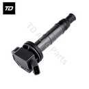 Bobina de encendido (4 unidades, 90919-02244) para Toyota Camry, Corolla, Solara, Highlander, RAV4 (2002-2012, 2.0L, 2.4L, UF333, C1330)