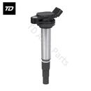 Bobina de encendido (4 unidades, 90919-02252) compatible con Toyota Corolla 1.8L 09-19, Prius 1.8L 10-15 y Lexus CT200h 1.8L 11-17.