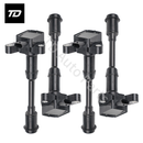 4 PCS Ignition Coil U5275 UF674 BM5G-12A366-DB for Ford Escape Fiesta Fusion 1.6L L4 2013-2016