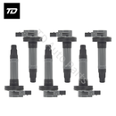 6 PCS Ignition Coil DG520 UF553 CY0118100 7T4E12A375EE for Ford Lincoln Mazda 3.7L 3.5L V6