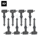 8 PCS Ignition Coil UF618 LR010687 for Jaguar XF XJ XK XKR for Land Rover LR4 Range Rover Range Sport 2010-2013 V8 5.0L