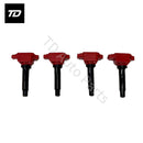 High Performance Ignition Coil 4PCS Set For Mazda 3-Sport 6 CX-3 CX-9 CX-5 PE20-18-100